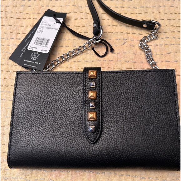 Rebecca Minkoff Studded Wallet Crossbody - Picture 2 of 6